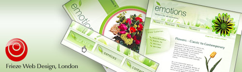 emotions florists website